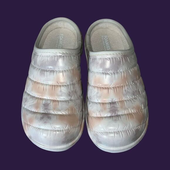 Women’s Skechers Foamies Cozy Camper Natural Moody Skies Size 8 - Picture 2 of 7